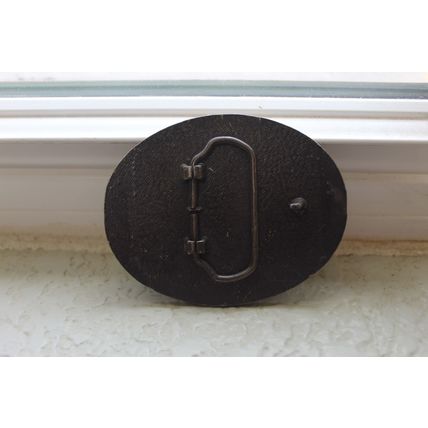 Vintage brass Korean Veteran belt buckle- NEW