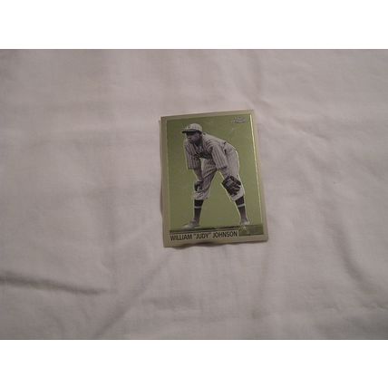 William "Judy" Johnson 2001Topps ChromeHall of Famers WHAT COULD'VE BEEN NO.WCB7