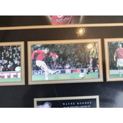 Limited Edition, Commemorative, Signed, Print, Wayne Rooney, Manchester United
