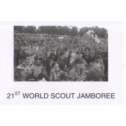 21st World Scout Jamboree Boy Scouting 2007 Advertising Postcard