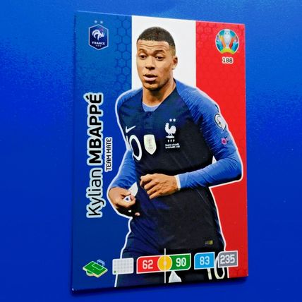 2020 Panini Adrenalyn XL UEFA Euro 2020 Preview #188 - Kylian Mbappe France