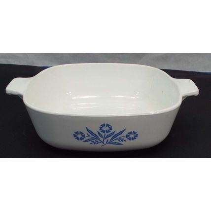 USA Mint Vintage Corning Ware Blue P-1-B Cornflower 1 Quart 8 7/8 Length