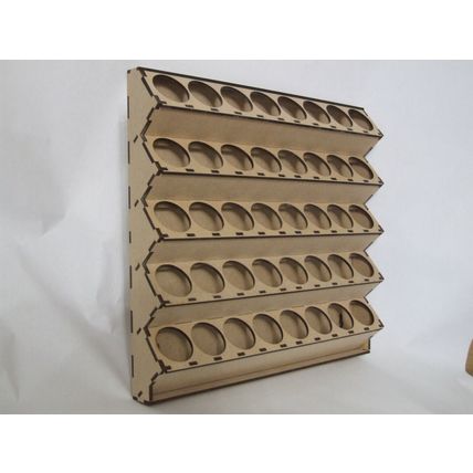 Wall Mounted Space Saving Paint Rack Cabinet 36mm Holes