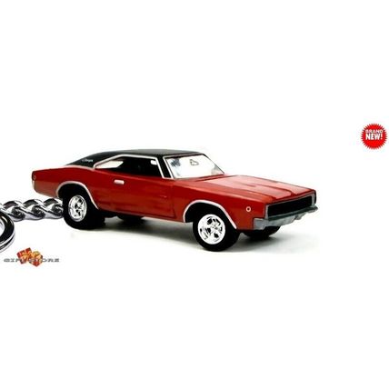 RARE KEYCHAIN 70 BROWN MAROON DODGE CHARGER RT CUSTOM Ltd Ed. GREAT GIFT