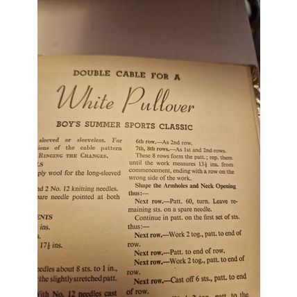 Vintage Practical Knitting Illustrated