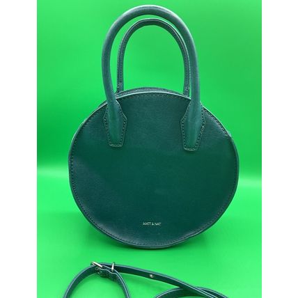 A Very Rare Beautiful Teal Faux Leather Matt & Nat Crossbody Handbag