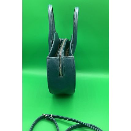 A Very Rare Beautiful Teal Faux Leather Matt & Nat Crossbody Handbag