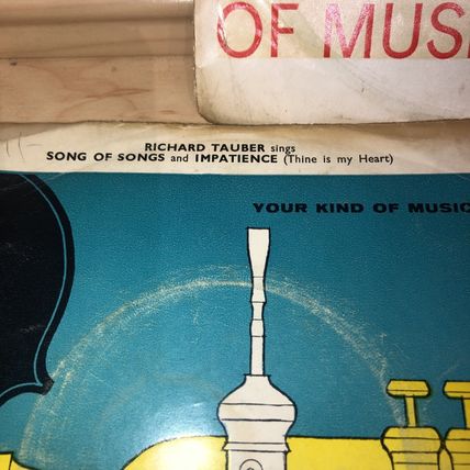 Richard Tauber 7" Vinyl records Job Lot Set Of 5.