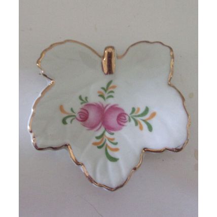 My Treasure Collectible Genuine Porcelain Miniature Teacup and Saucer Flowers