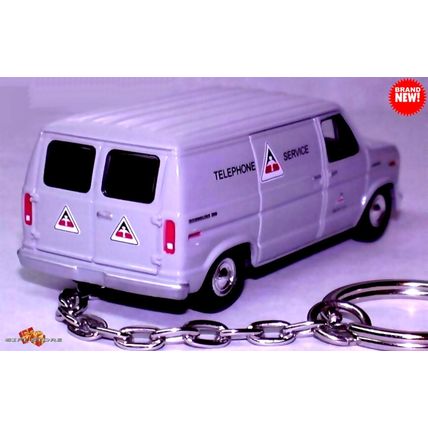 VERY RARE KEYCHAIN FORD ECONOLINE ☎️ PHONE REPAIR SERVICE ❤️GREAT GIFT❤️