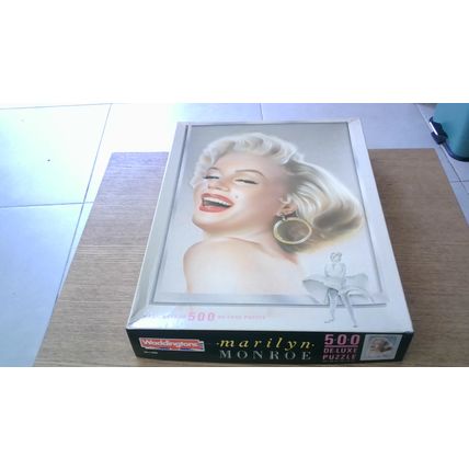 MARILYN MONROE Jigsaw Puzzle (500 Piece) Waddingtons (1987)