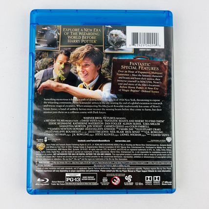 Fantastic Beasts and Where to Find Them Blu-ray BD