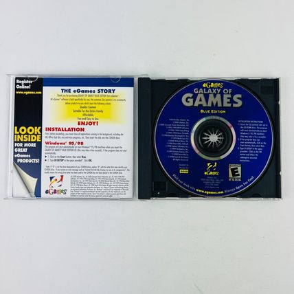 Galaxy of Games - Blue Edition PC CD Game Software