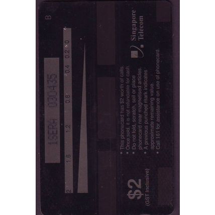 ERA S'pore $2 Telephone Card (Used)