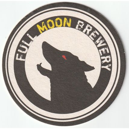 BEER MAT - FULL MOON BREWERY - CELESTIAL BLONDE - (Cat 001) - (2012)