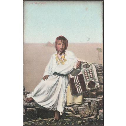 Fille Bedouine, Egypte, c.1905-10 - Lichtenstern & Harari CPA