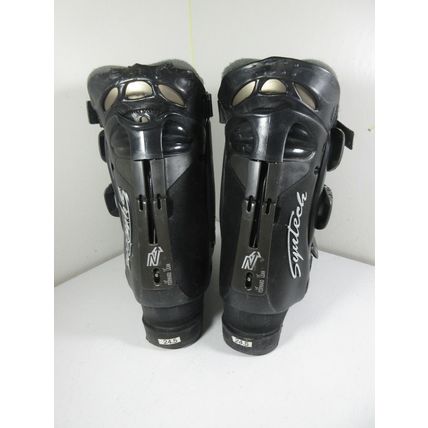 Nordica NX 6.8 Syntech Biofit S Black Purple Downhill Ski Boots Size 24.5 Mondo
