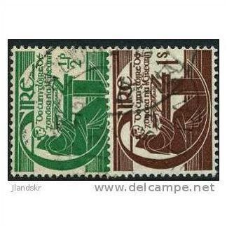 1943 SG 133/134 - #2 fine used (o)