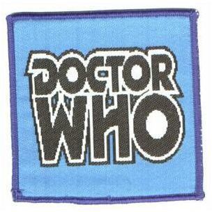 Dr Doctor Who Sew-on Patch - Doctor Who - Medium - New