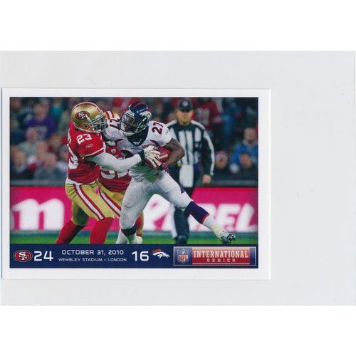 2014 Panini NFL Sticker Collection #473 International Series 49ers vs Broncos