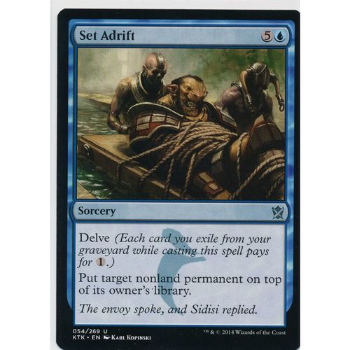Magic the Gathering MTG Khans of Tarkir 054/269 Set Adrift