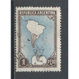 Argentina.SG826 1p South America and Antarctic.Fine Used.Dec14