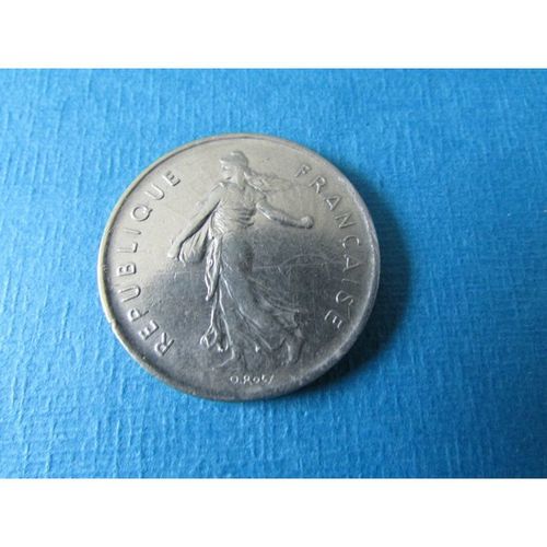 1970 FRENCH FIVE FRANCS FREE POST. AQ
