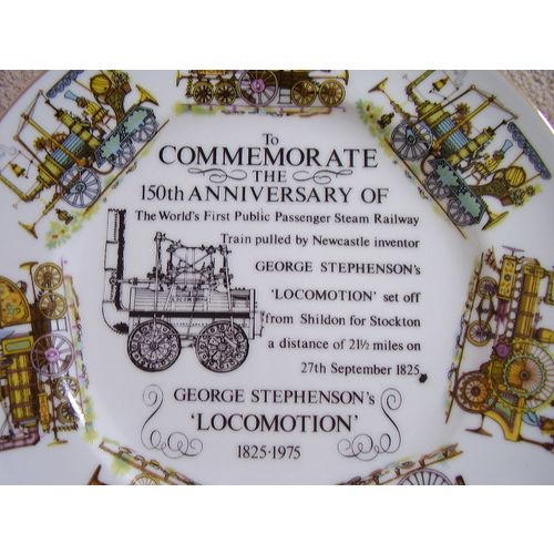 Commemorative ware Newcastle England porcelain big plate-dish-charger