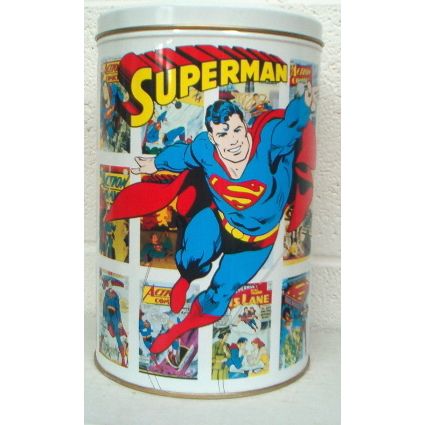 SUPERMAN ' 50th ANNIVERSARY ' EXCLUSIVE TIN ( 1987 )