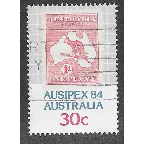 AUS 1984 30c 'AUSIPEX' FINE USED(EBID52-167)