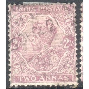 India 1912 - KGV - SG O84 - 2a mauve - used 2