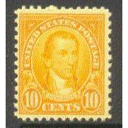 642 10c James Monroe Just Clears MNH Q1896