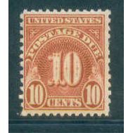 J84 10c Postage Due Barely Clears MNH Q3264