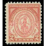 682 2c Massachusetts Just Clears MNH M07121