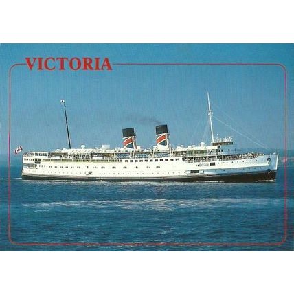 British Columbia SS Co. TEV PRINCESS MARGUERITE Postcard (VICT-42)