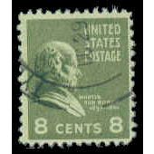 Used 813 8c Martin Van Buren Fine M07869