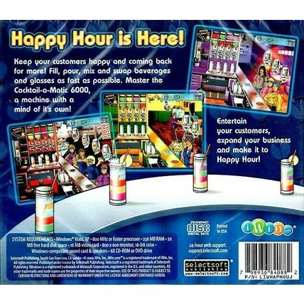 Happy Hour! (PC-CD, 2009) for Windows Vista/XP - NEW CD in SLEEVE
