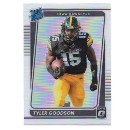 OPTIC RATED ROOKIE SILVER PRIZM TYLER GOODSON ROOKIE