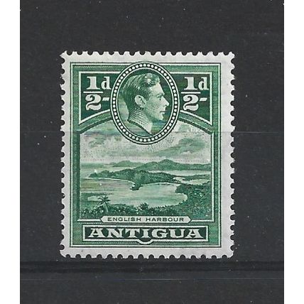Antigua.SG98 1/2d English Harbour.Mounted Mint.Oct24a