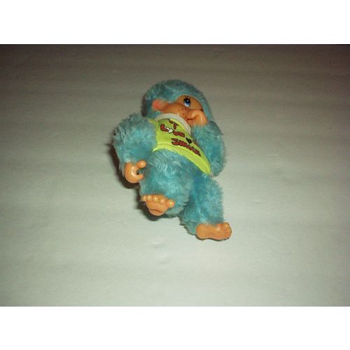 1981 PARADIES COLLECTION Plush Thumb Sucking T-Shirt MONKEY (TAIWAN) Rare ERROR!