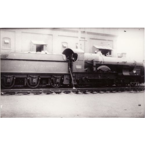 Railway Photo GWR Bulldog 3390 Wolverhampton Old Oak Common Great Western Loco