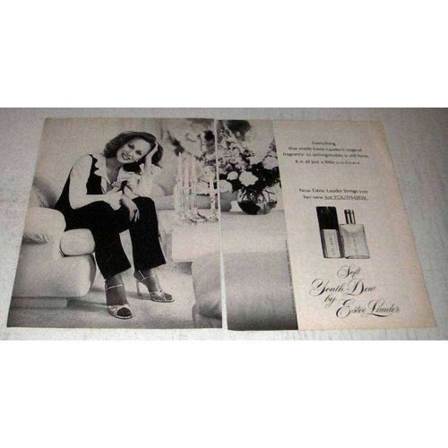 1978 Estee Lauder Soft Youth-Dew Perfume Ad