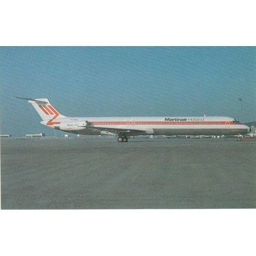 Martinair McDonnel Douglas MD80 Civil Aviation Postcard (A19850)