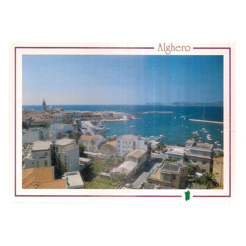 ALGHERO, SARDINIA, ITALY unused postcard =