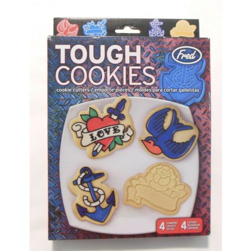 Cookie Cutters Fred Tough Cookies Stampers Tattoo Inked Design