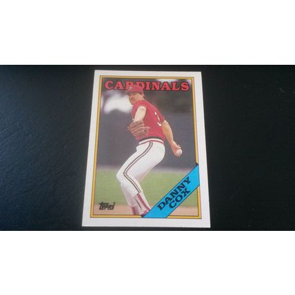 1988 Topps Card # 059 Danny Cox Excellent (5) St Louis Cardinals