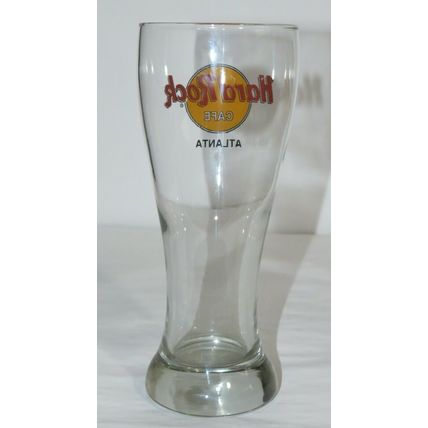 Vintage Hard Rock Café Atlanta 8.5” Pilsner Beer Glass