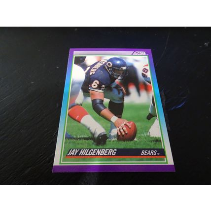 1990 Score Football Card # 171 Jay Hilgenberg Excellent-Mint (6) Chicago Bears