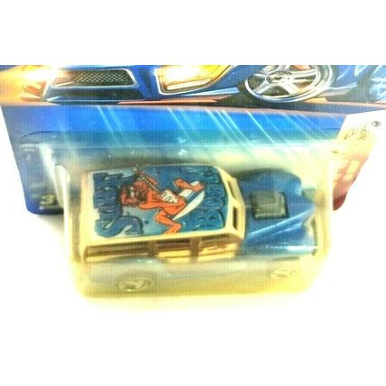 Hot Wheels 2004 Crank ITZ #146 Blue 40s Woody Surf Beat (Z6)