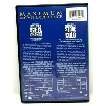 Jesse Stone - Sea Change / Stone Cold (2010 DVD) (L40)